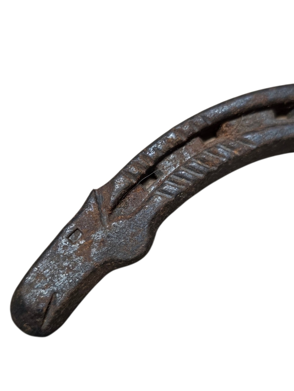 Handmade Steel Horse Hoof Pic - Picture 2 of 5